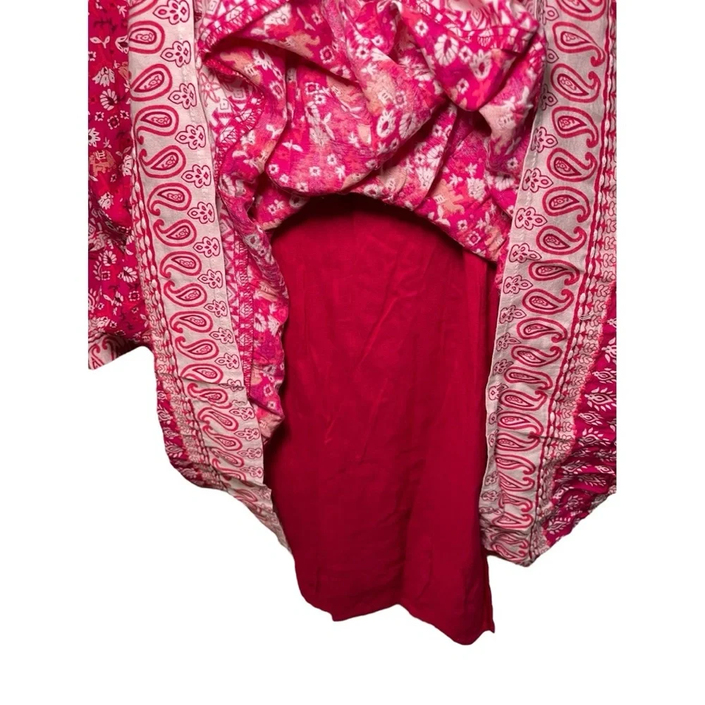 Maeve Isabel Floral Embroidered Pink Dress - Picture 7 of 11